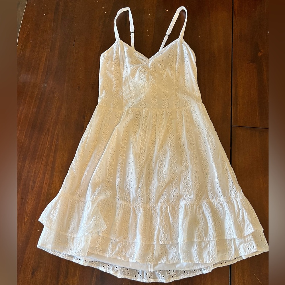 White Hollister sun dress. Size medium